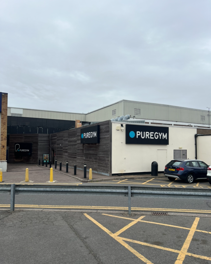 Damaged Structural Column